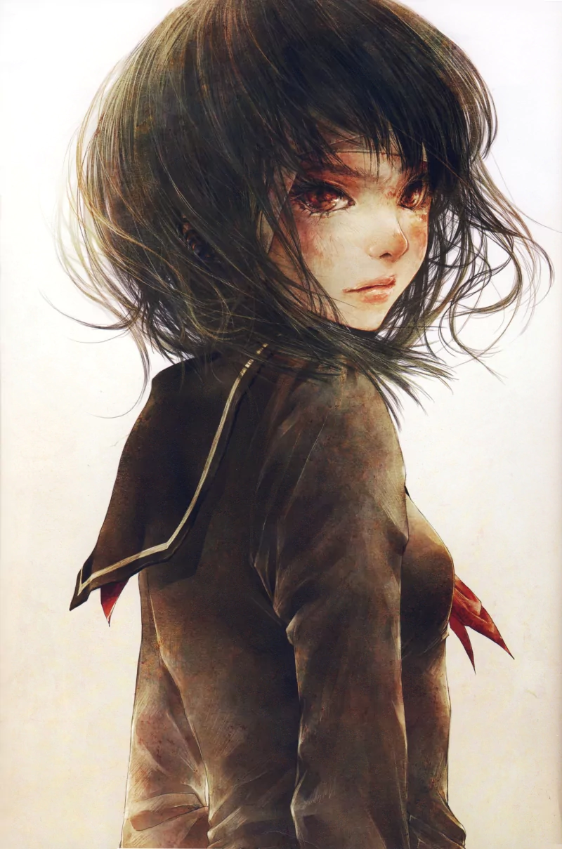 schoolgirl Anime woman Image