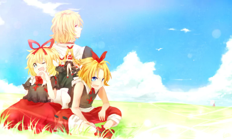 Medicine Melancholy Su-San (Touhou) Alice Margatroid Anime Touhou Image