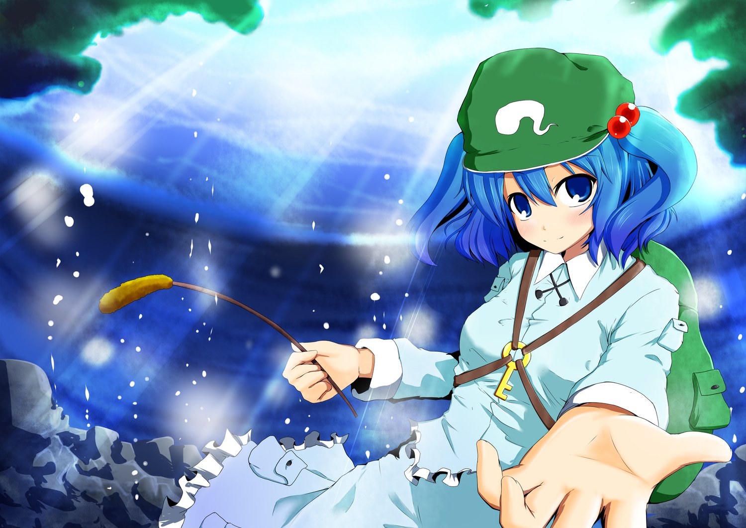 Download Nitori Kawashiro Anime Touhou Art