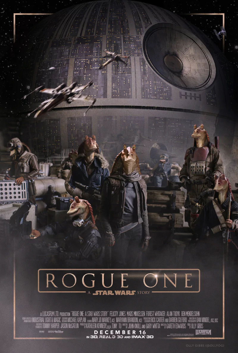 Death Star Jar Jar Binks movie Rogue One: A Star Wars Story Image