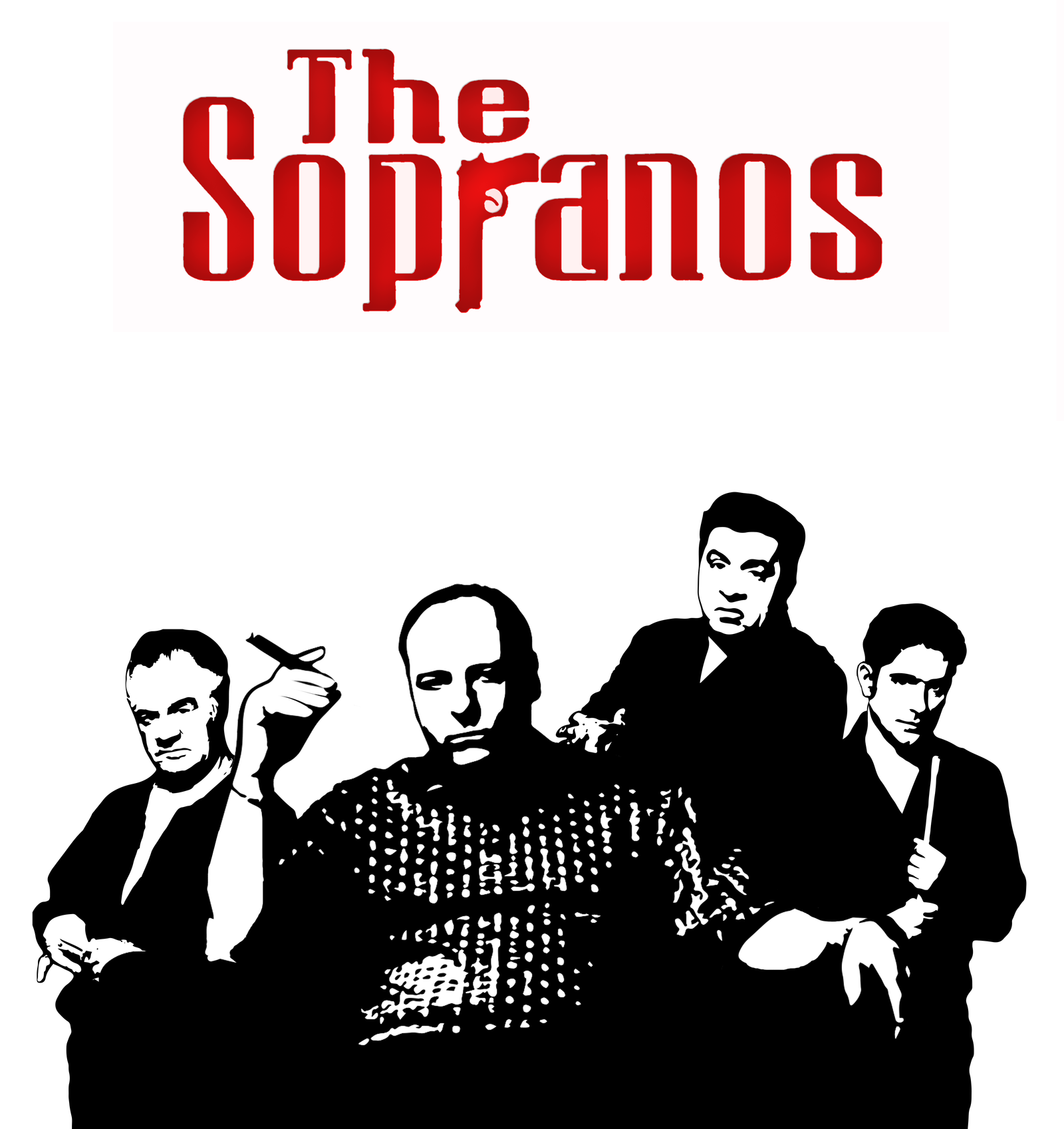 TV Show The Sopranos Art. 