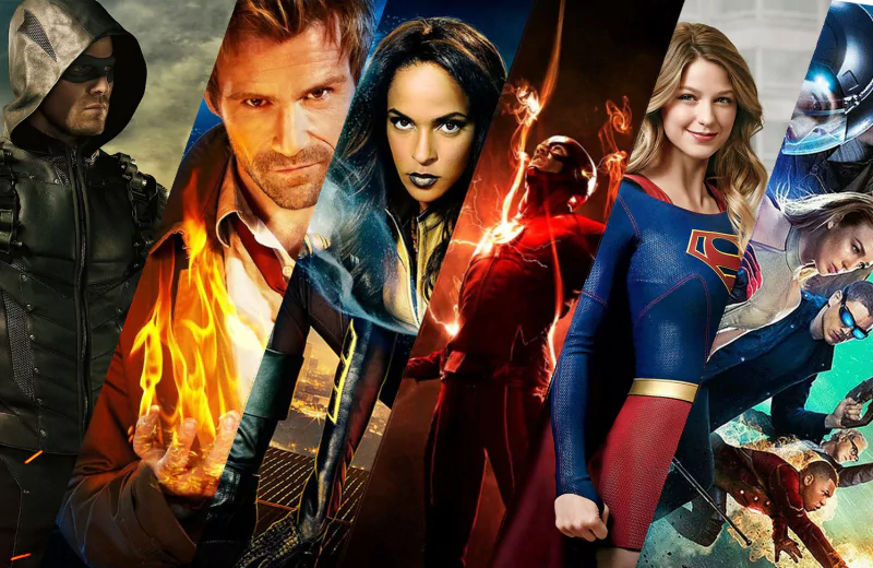 Barry Allen Kara Danvers Captain Cold Firestorm (DC Comics) White Canary (DC Comics) John Constantine Vixen (DC Comics) Arrowverse Supergirl Flash Green Arrow TV Show DC's Legends of Tomorrow Image