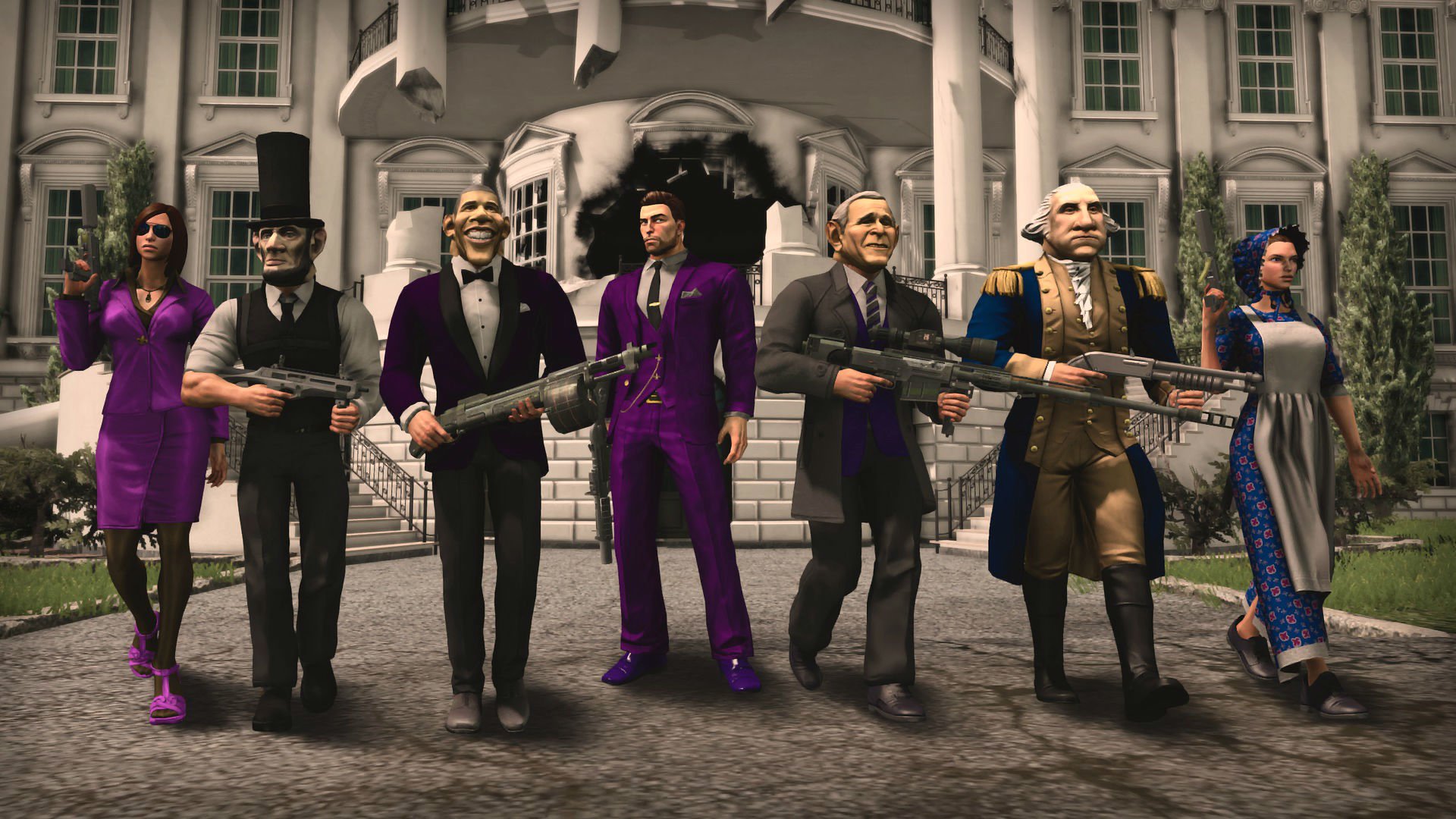 Download Video Game Saints Row IV Art