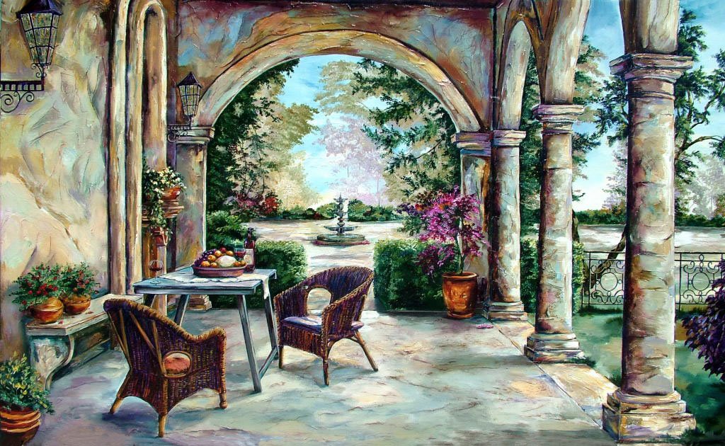 oasis-in-the-garden Art - ID: 9206