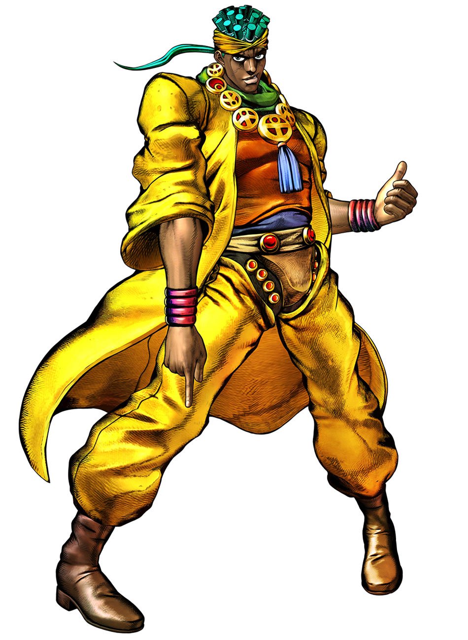 Download Muhammad Avdol Video Game JoJo's Bizarre Adventure: All Star Battle Art