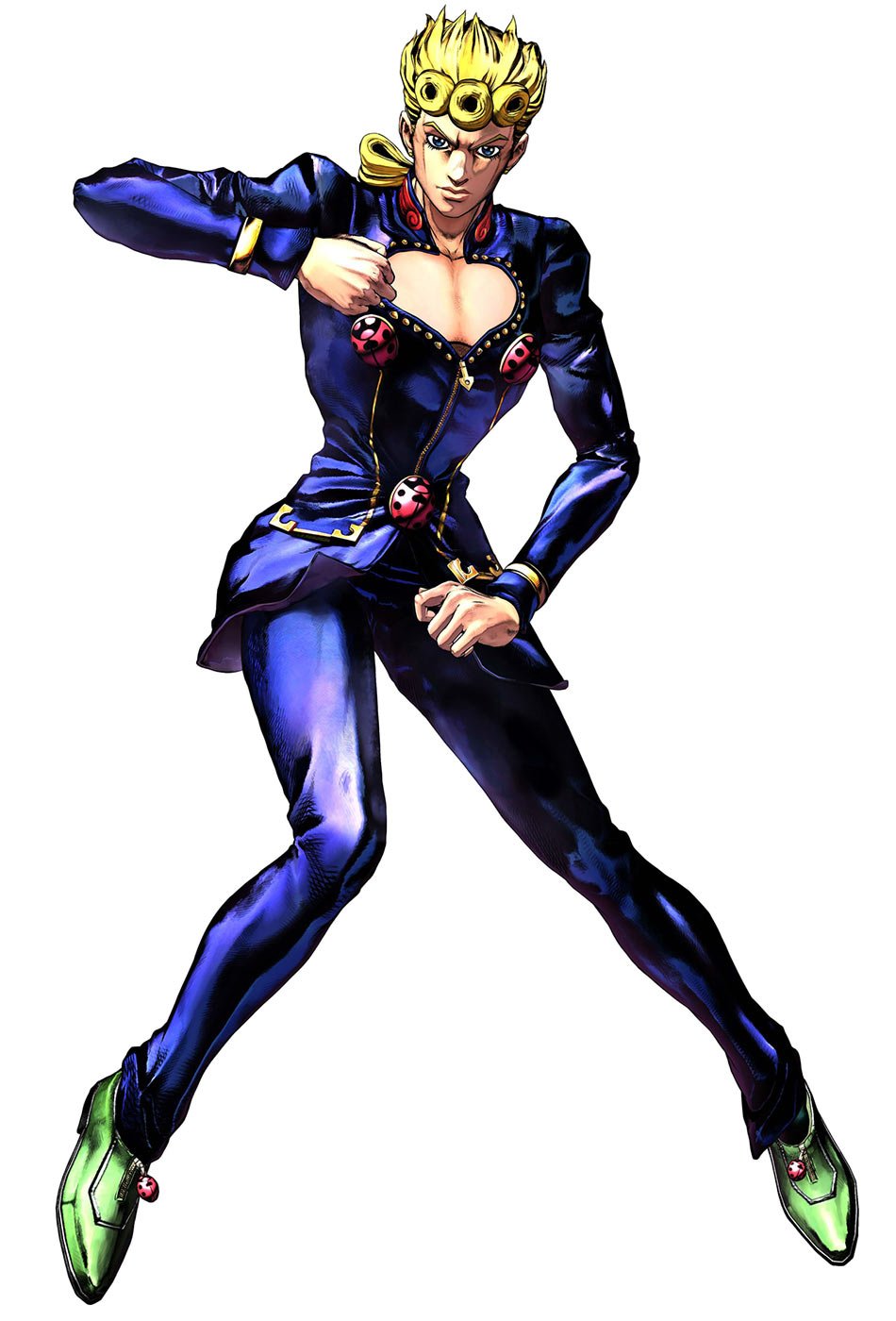 Download Giorno Giovanna Video Game JoJo's Bizarre Adventure: All Star Battle R Art