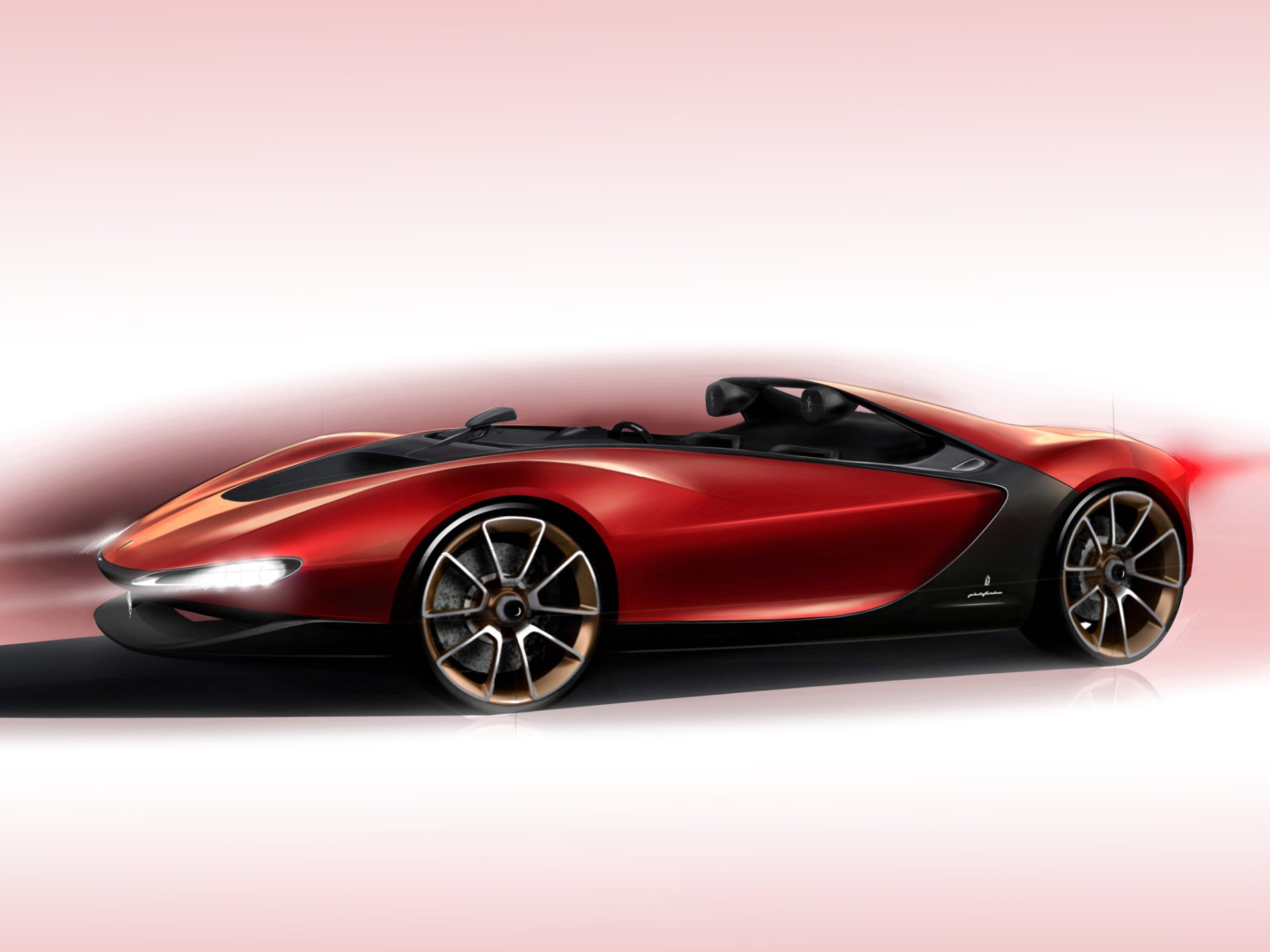Download Supercar Vehicle Ferrari Sergio Art