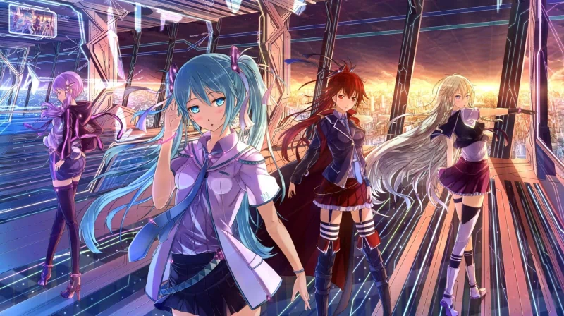 CUL (Vocaloid) Yuzuki Yukari IA (Vocaloid) Hatsune Miku Anime Vocaloid Image