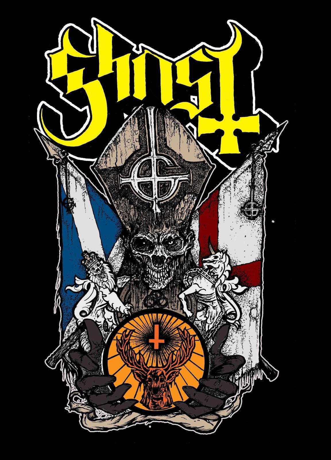 Download Heavy Metal Music Ghost B.C. Art