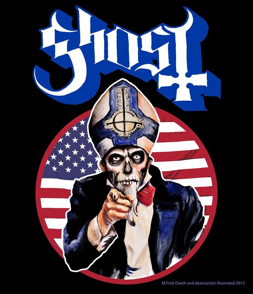 Download Heavy Metal Music Ghost B.C. Art