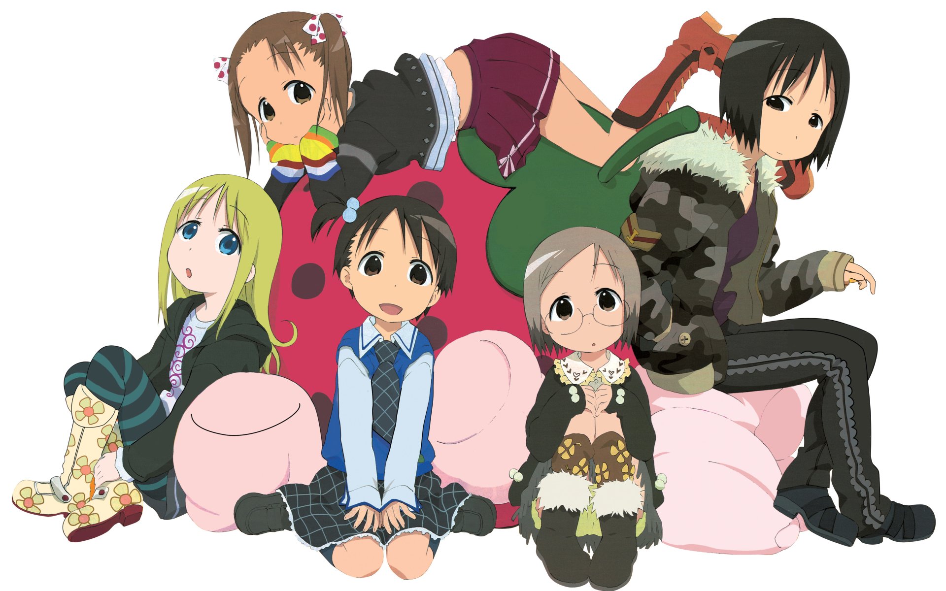 Download Anime Strawberry Marshmallow Art