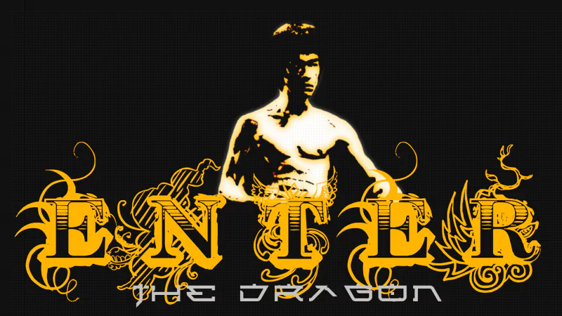 martial arts Bruce Lee movie Enter the Dragon Image