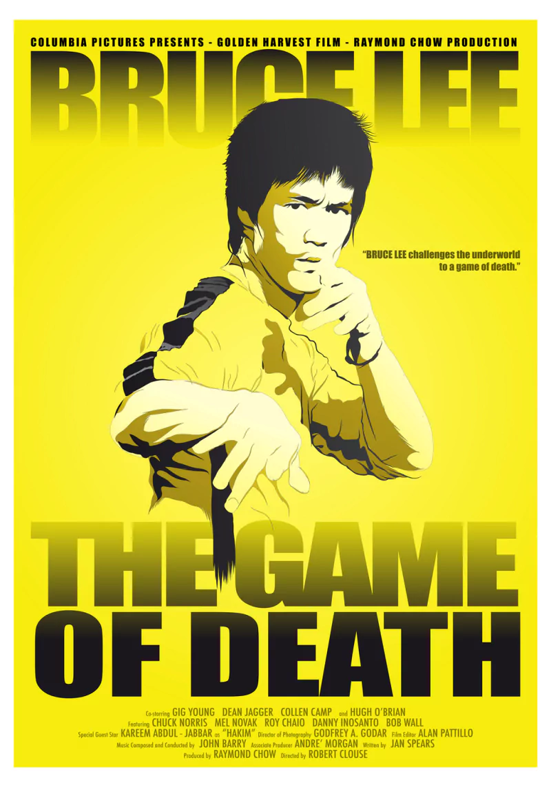 martial arts Bruce Lee movie Game of Death Image