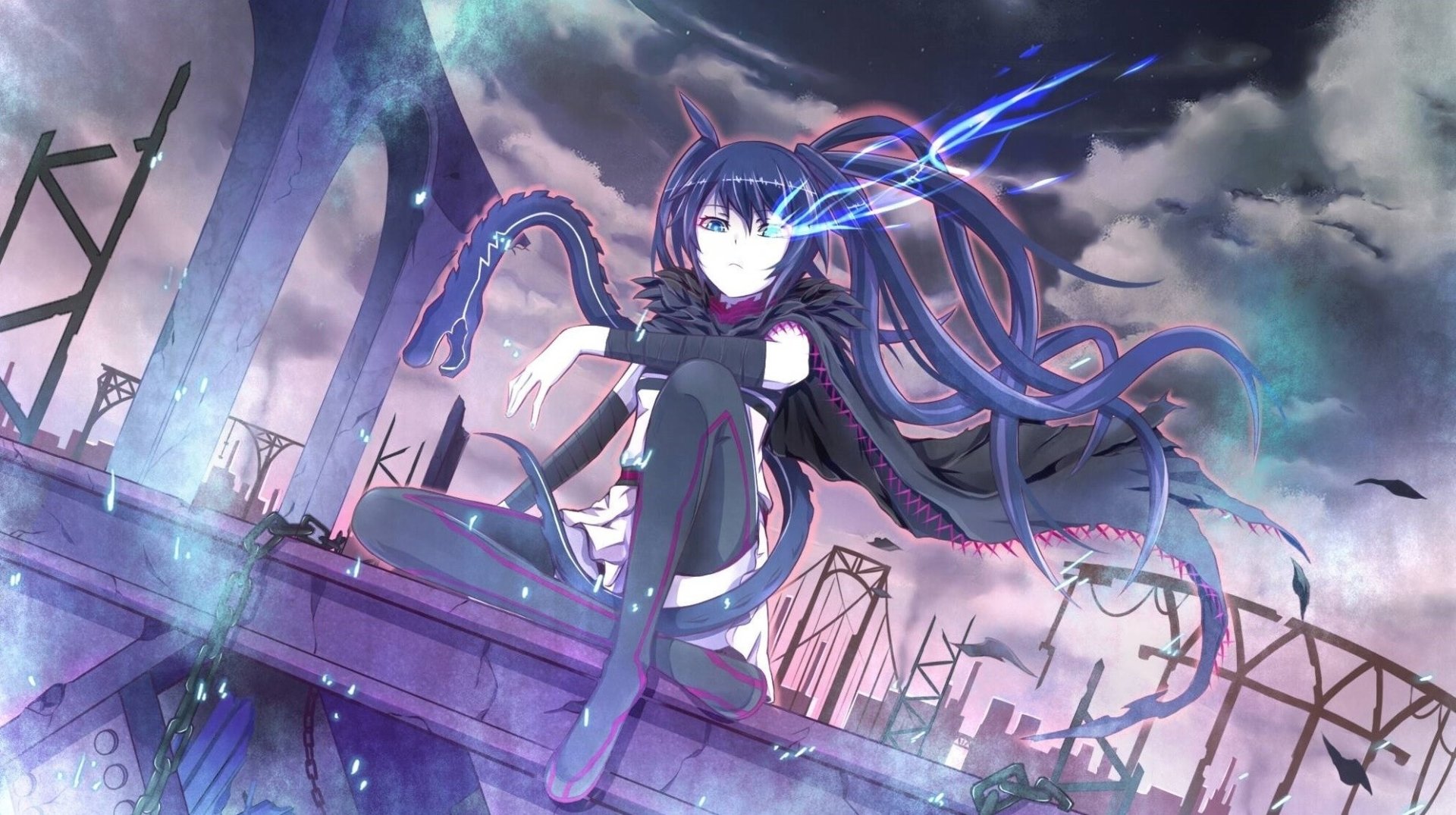 Download Anime Black Rock Shooter Art