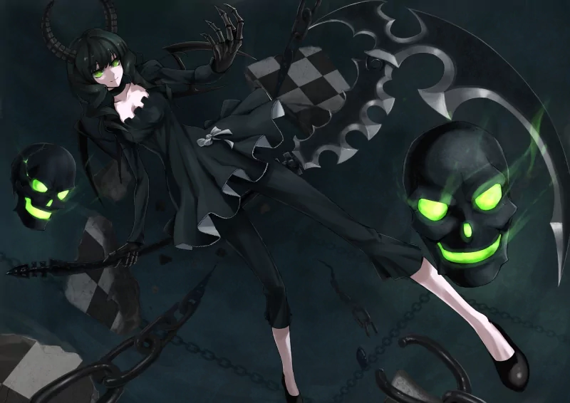 Dead Master (Black Rock Shooter) Anime Black Rock Shooter Image