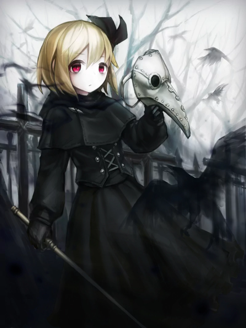 Rumia (Touhou) plague doctor Anime Touhou Image