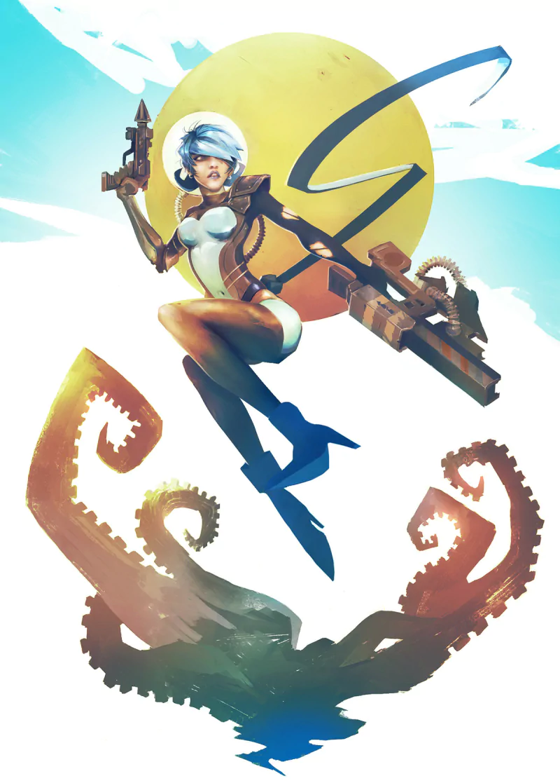  Pop Space Scout and the Sticky Alien Tentacles by Alexandre Chaudret