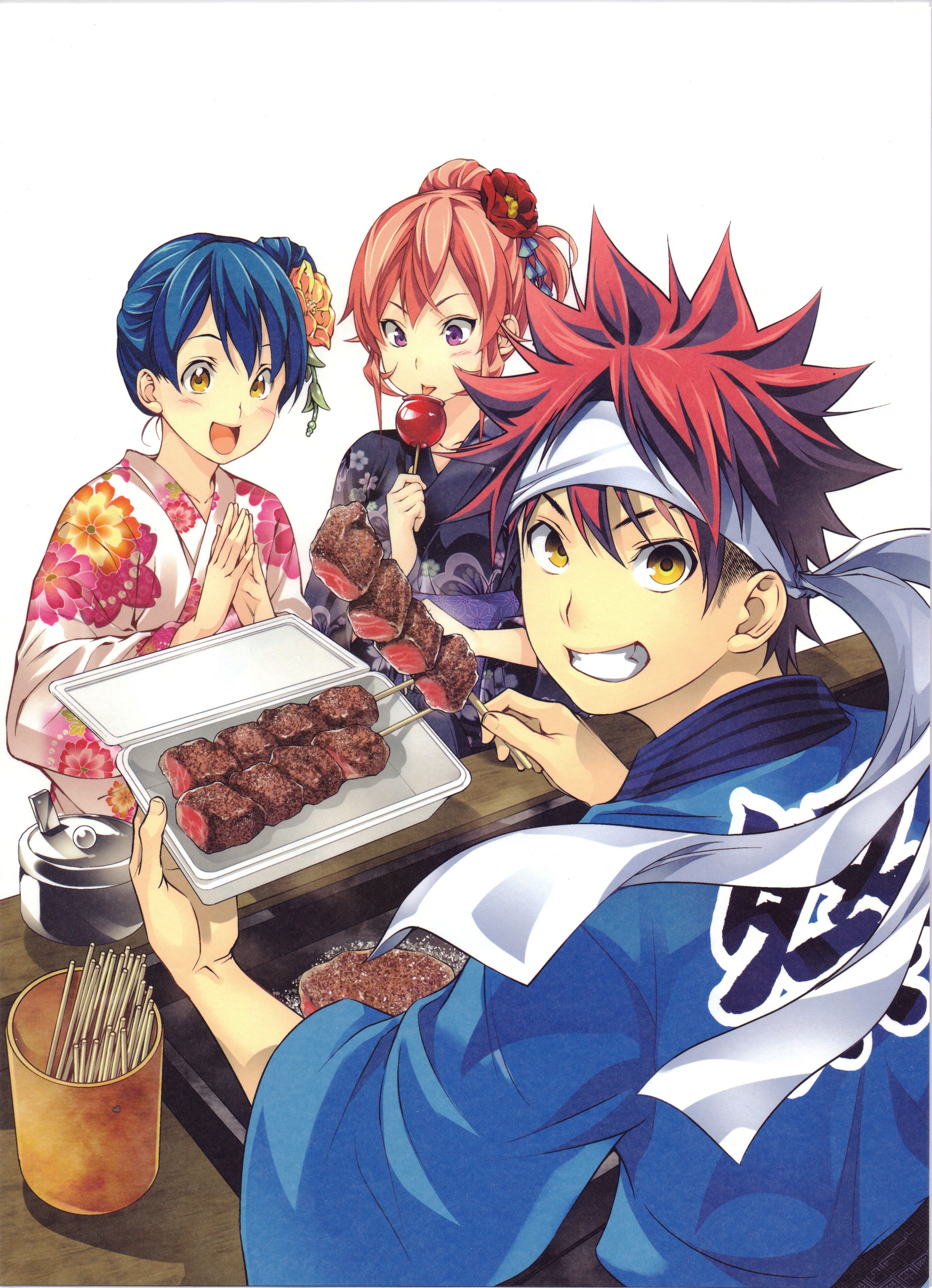 Sōma Yukihira of Shokugeki no Soma kou - Illustrations ART street