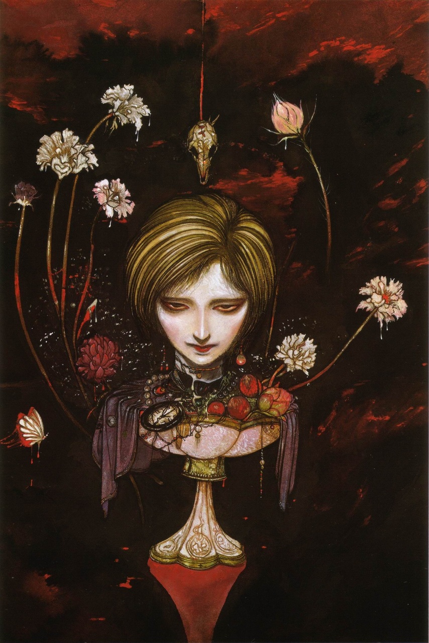 Fantasy Dark Art by Yoshitaka Amano