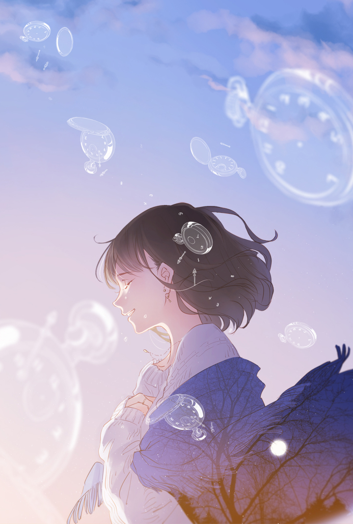Anime Girl Art by ajimita