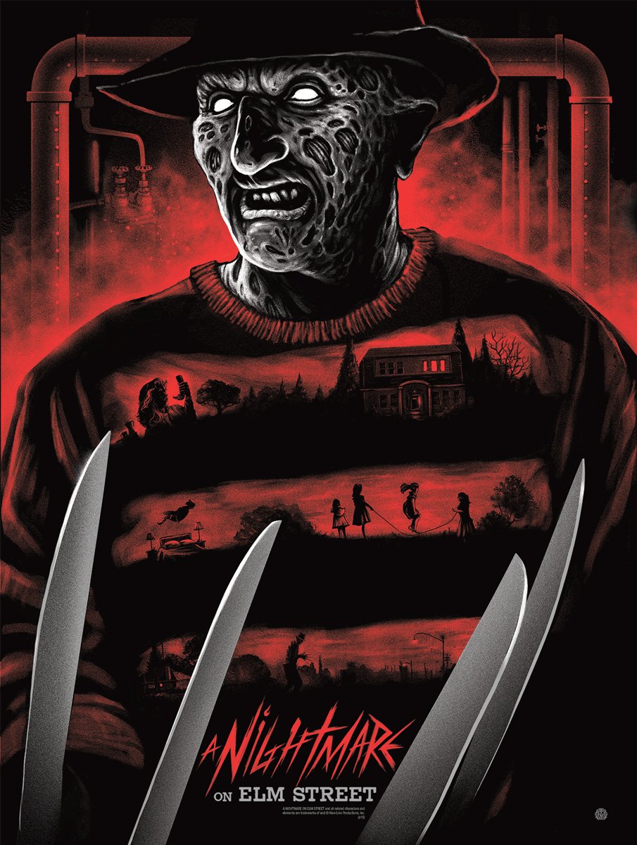 Download Freddy Krueger Dark Horror Movie A Nightmare On Elm Street (1984) Art