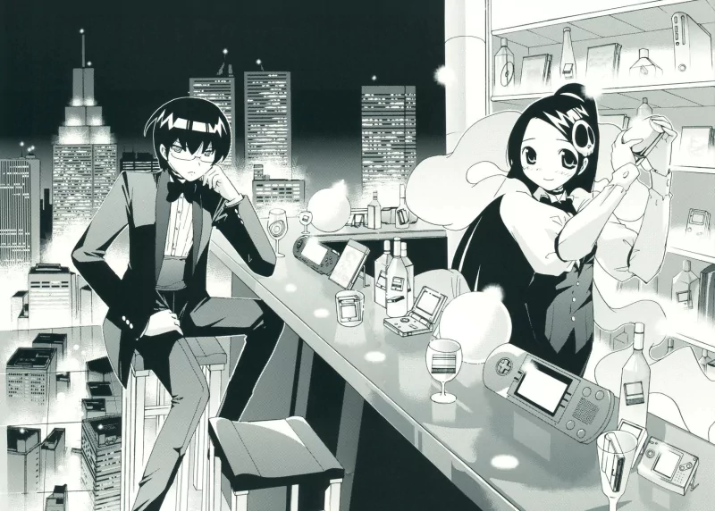 Keima Katsuragi Elucia de Lute Ima Anime The World God Only Knows Image