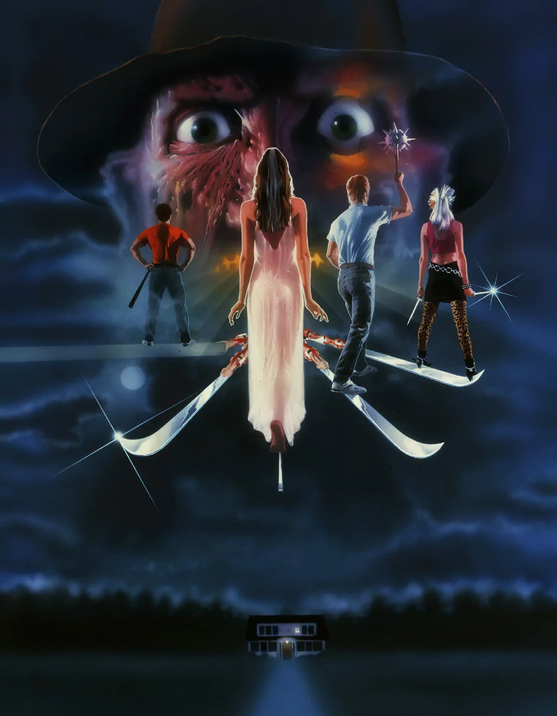 Freddy Krueger dark horror movie A Nightmare on Elm Street (1984) Image