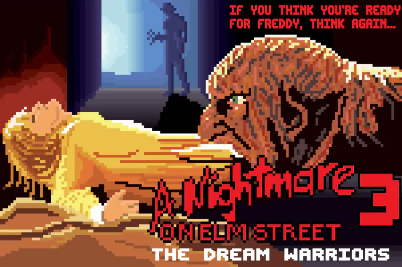 Freddy Krueger dark horror movie A Nightmare on Elm Street (1984) Image