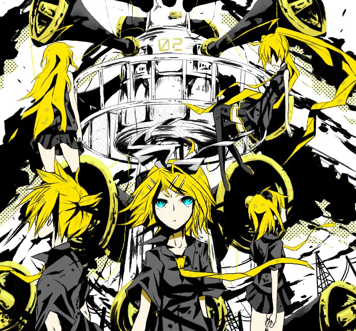 Anime Vocaloid Art by Saihate