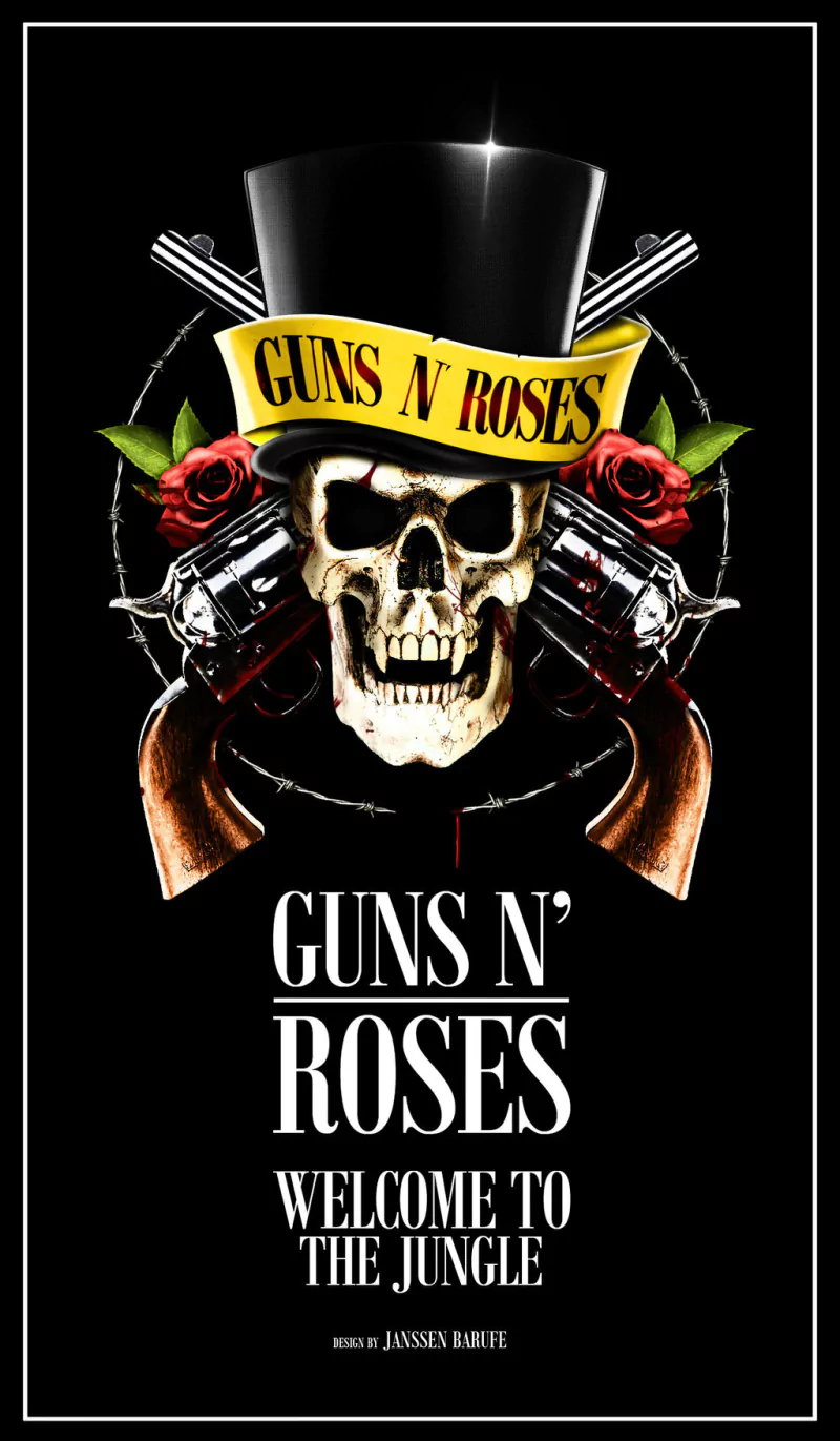 glam metal heavy metal music Guns N' Roses Image
