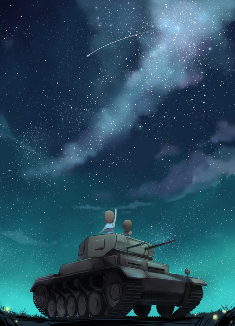 Download Space Tank Anime Girls Und Panzer Art