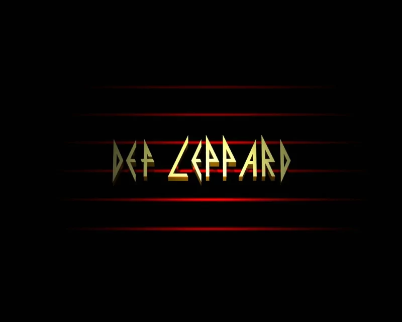 hard rock heavy metal music Def Leppard Image