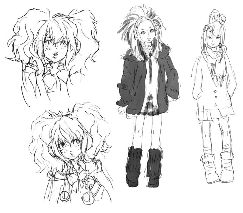  Clover ~ Sketches by Kinu Nishimura