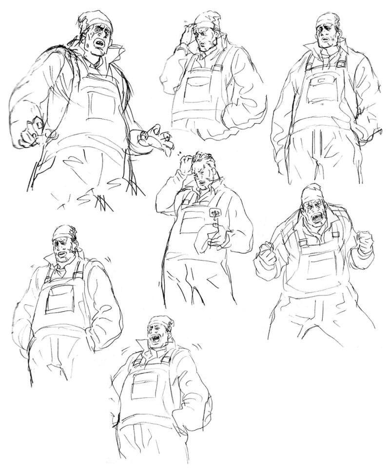  Seven ~ Sketches by Kinu Nishimura
