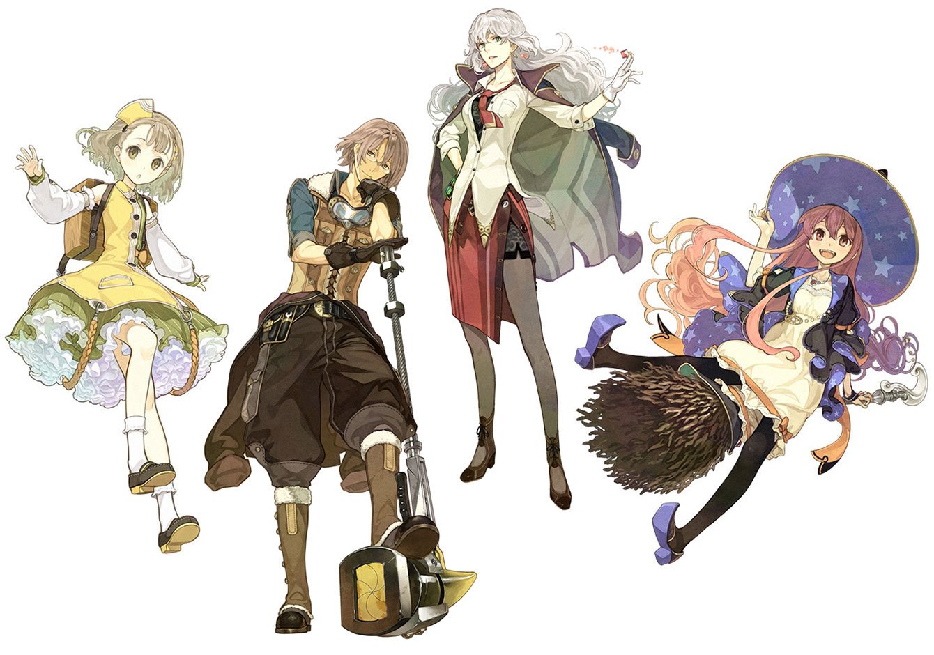 Download Video Game Atelier Escha & Logy Alchemists Of The Dusk Sky Art