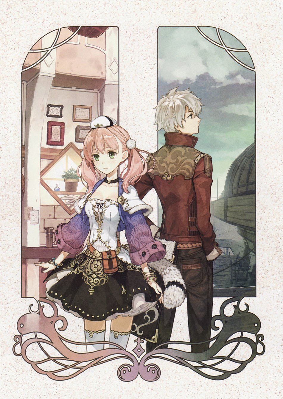 Download Video Game Atelier Escha & Logy Alchemists Of The Dusk Sky Art