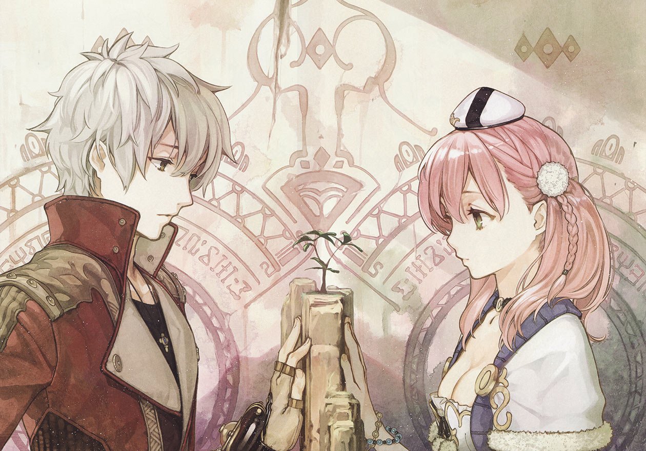 Download Video Game Atelier Escha & Logy Alchemists Of The Dusk Sky Art