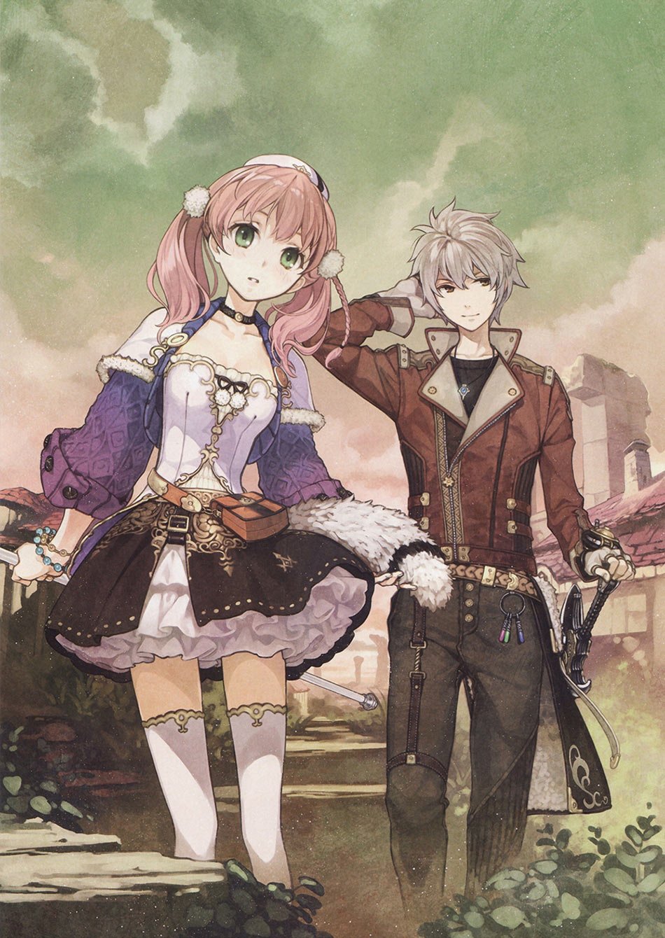 Download Video Game Atelier Escha & Logy Alchemists Of The Dusk Sky Art