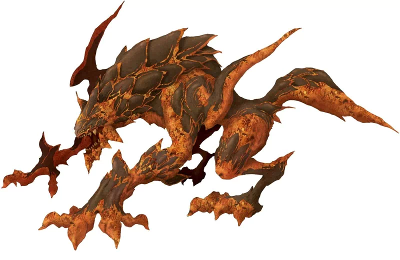  Flame Beast by Go Takeuchi