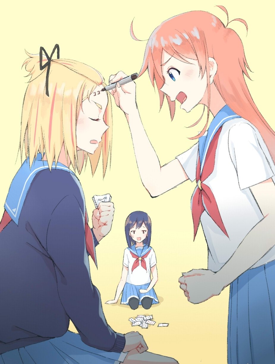 Download Anime Flip Flappers Art