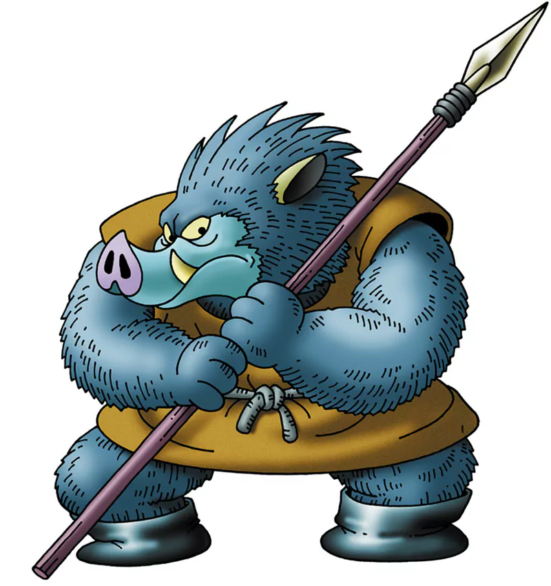  Orc King by Akira Toriyama