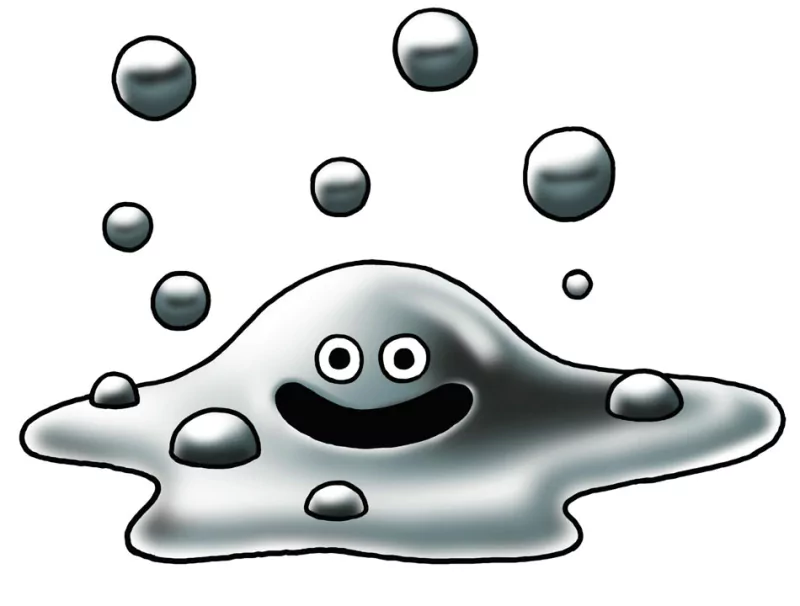  Liquid Metal Slime by Akira Toriyama
