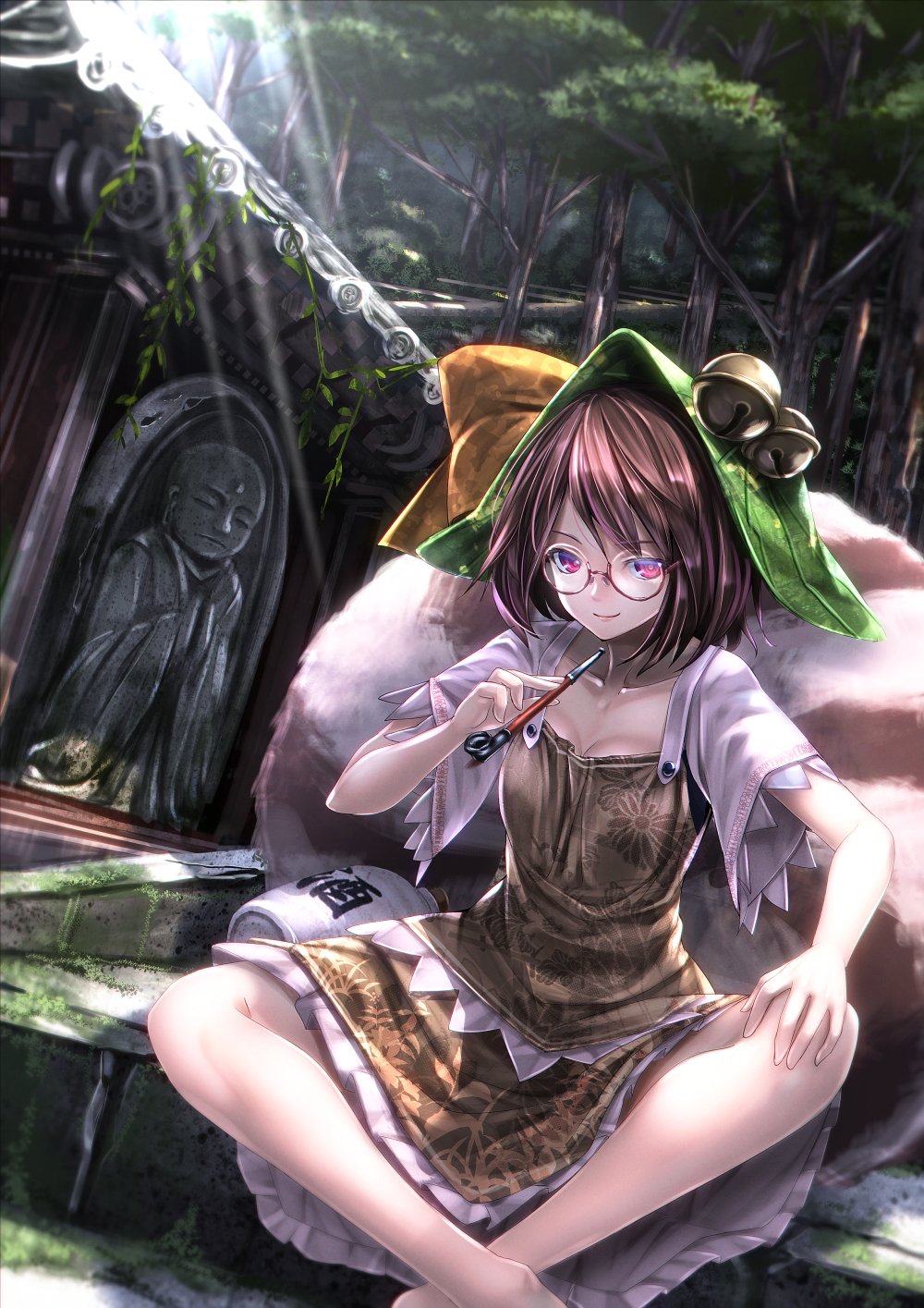 Download Mamizou Futatsuiwa Anime Touhou Art