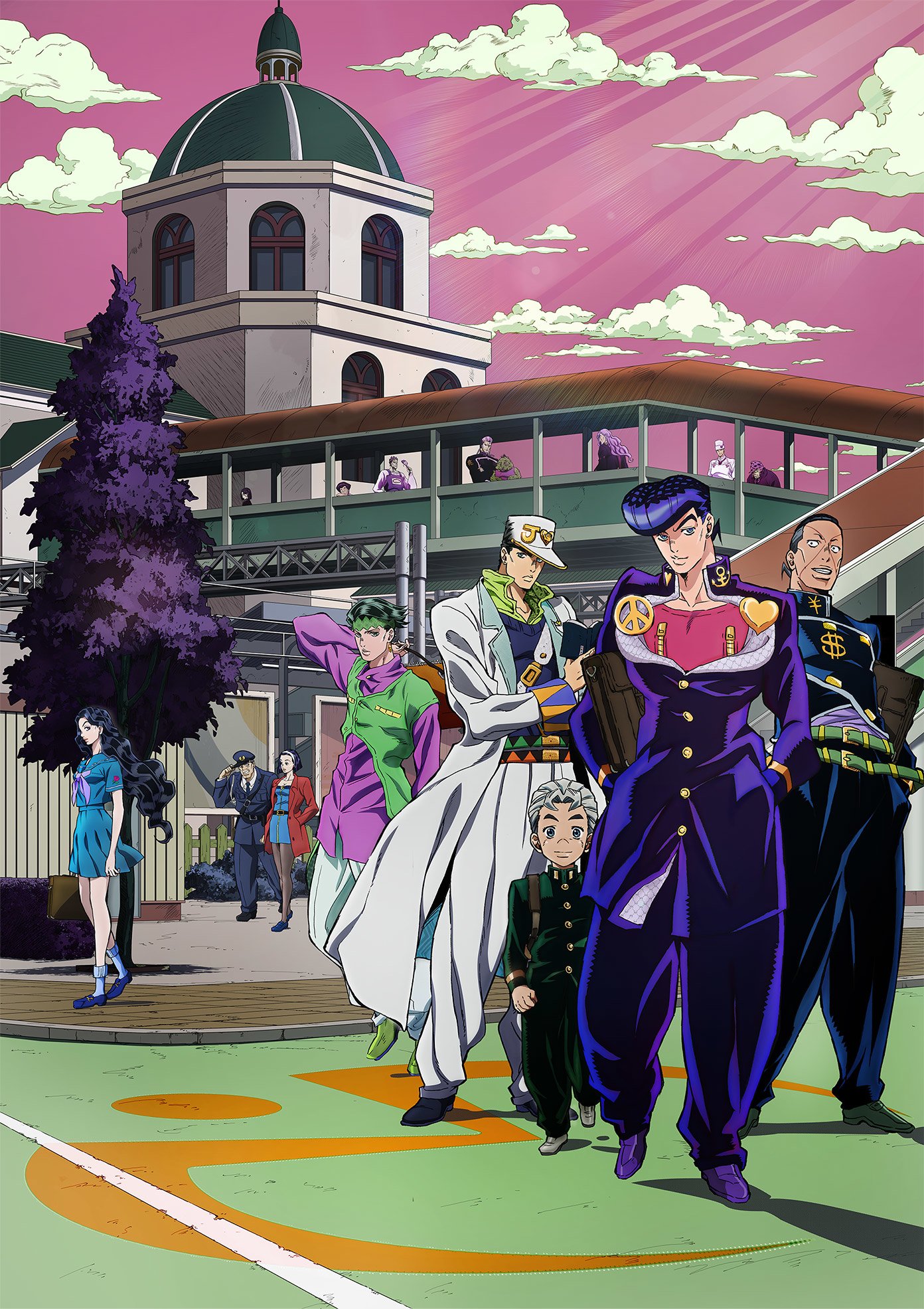 JoJo's Bizarre Adventure: Diamond is Unbreakable - Promo Artwork Art