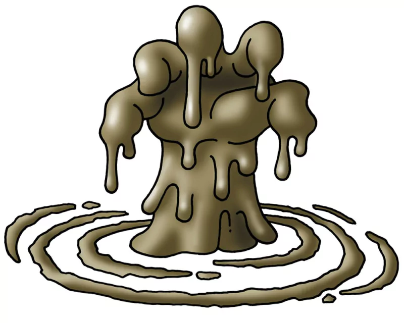  Muddy Hand by Akira Toriyama