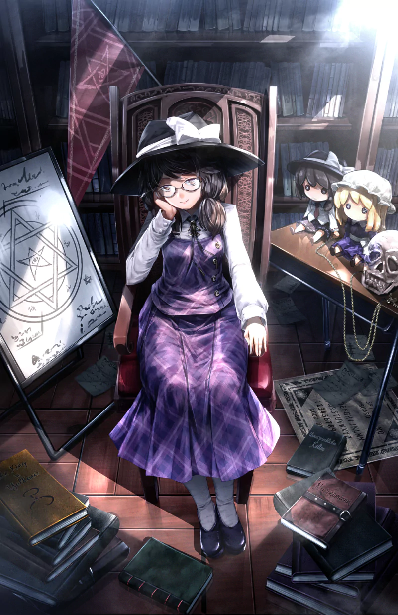 Maribel Hearn Renko Usami Sumireko Usami Anime Touhou Image