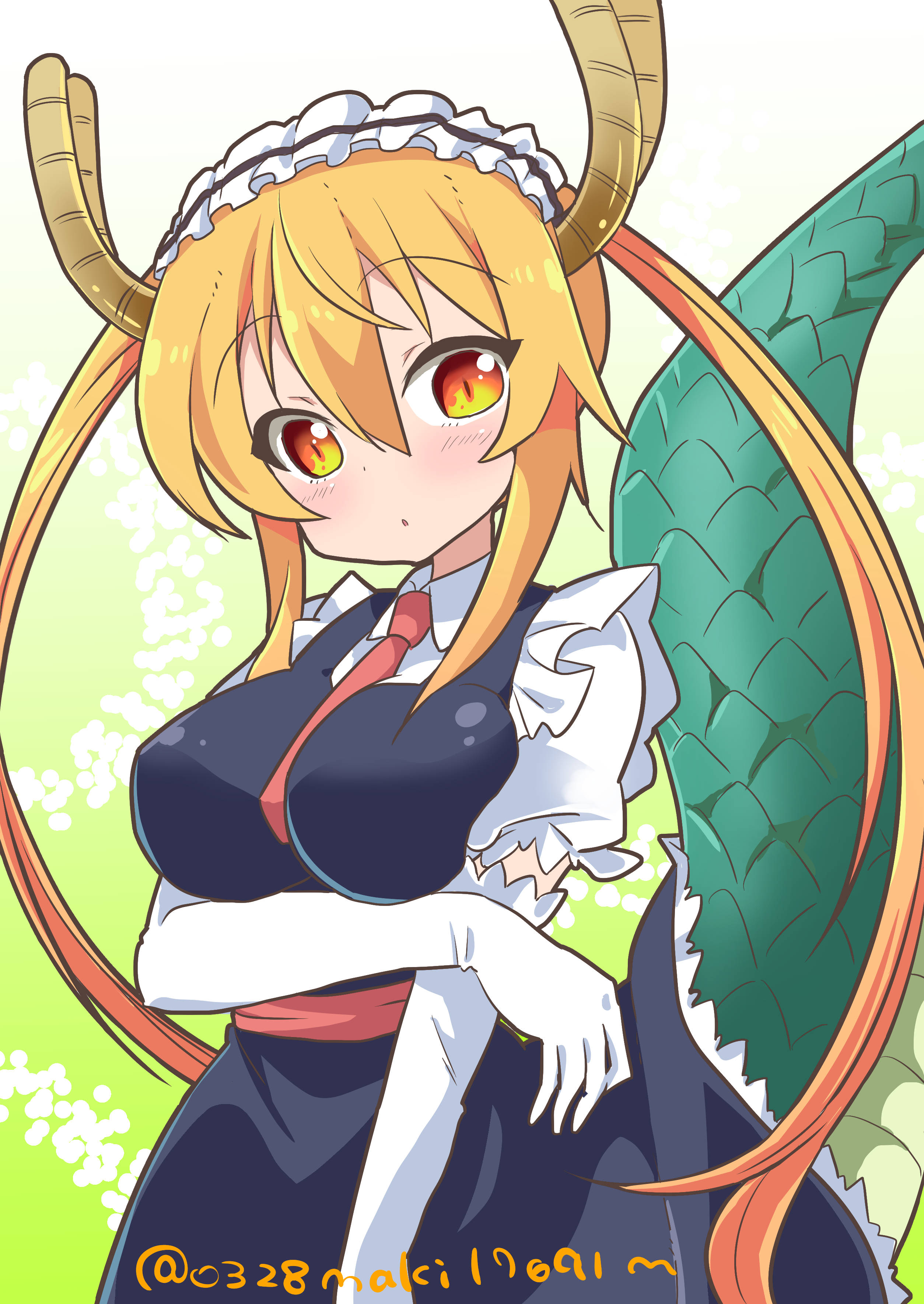 Miss Kobayashi's Dragon Maid Art