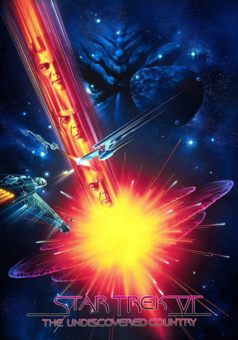 Download Star Trek Movie Star Trek VI : The Undiscovered Country Art
