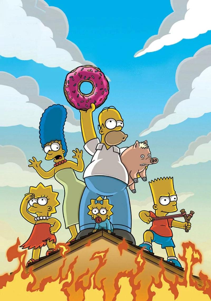 The Simpsons movie the simpsons movie Image