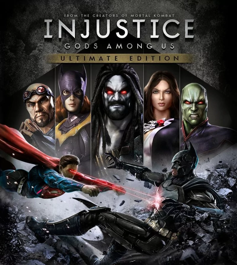 Batman Superman Batgirl Martian Manhunter Zatanna General Zod video game Injustice: Gods Among Us Image